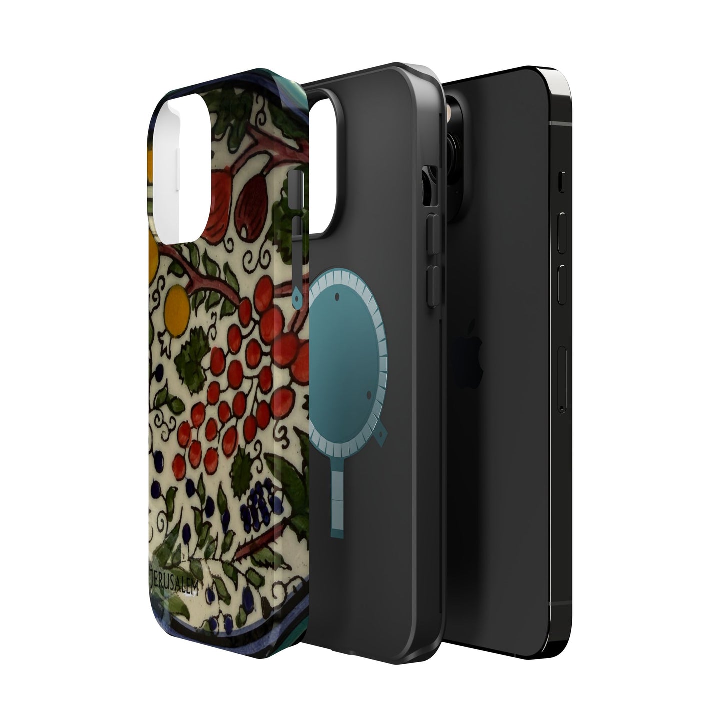 Jerusalem City Fruits Design Iphone Magnetic Tough Case