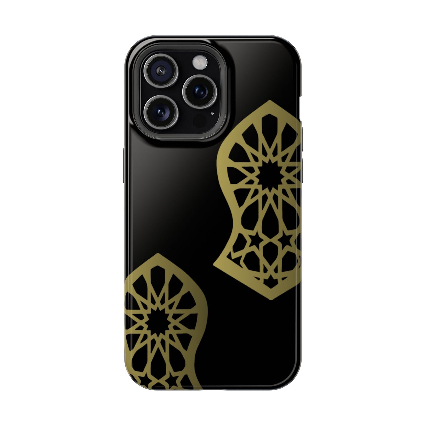 Grey and Gold Sandala Design Iphone Magnetic Tough Cases