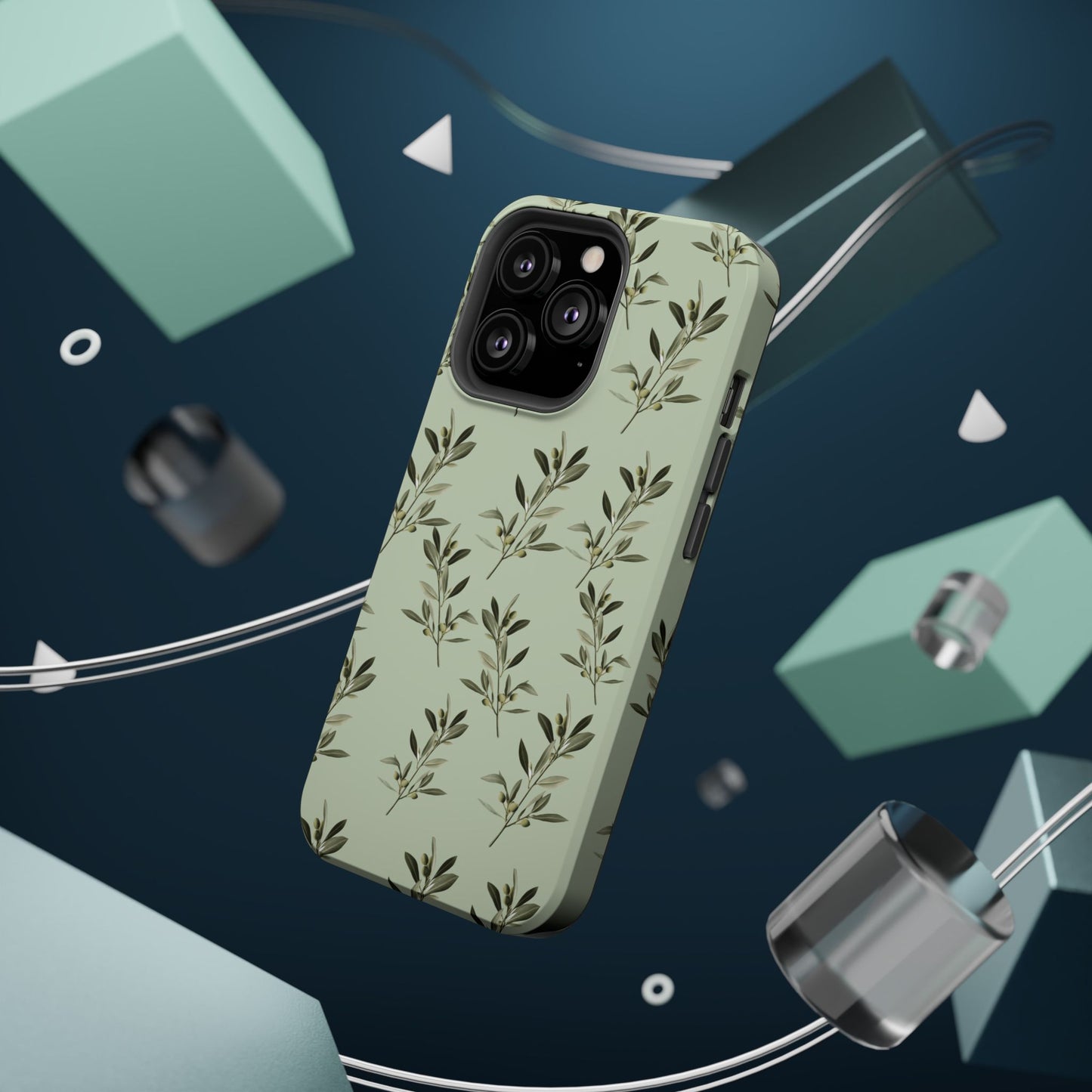 Olive 🫒 branches  - Iphone Magnetic Tough Case