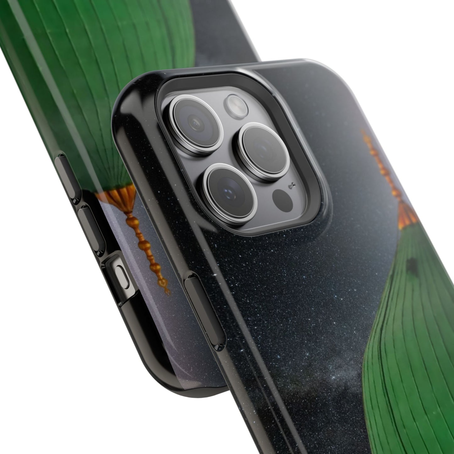 Green Dome  Design Iphone Magnetic Tough Cases