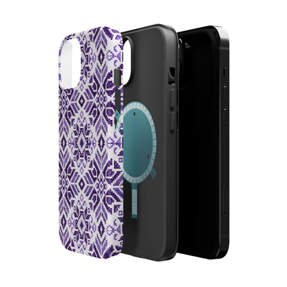 Purple Tatriz  Design - Iphone Magnetic Tough Case