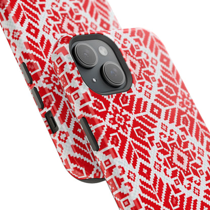 Red Tatriz  Design - Iphone Magnetic Tough Case
