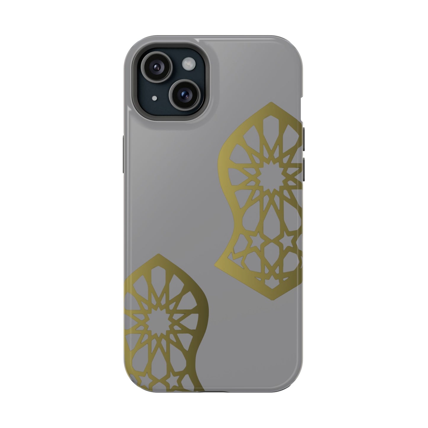 Grey and Gold Sandala Design Iphone Magnetic Tough Cases