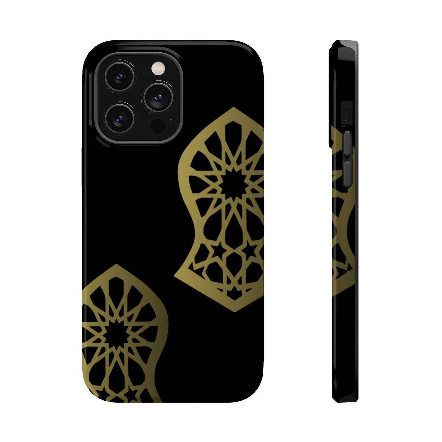 Grey and Gold Sandala Design Iphone Magnetic Tough Cases