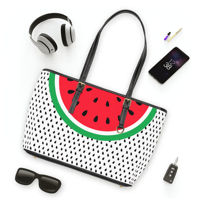 Watermelon Design Leather Shoulder Bag