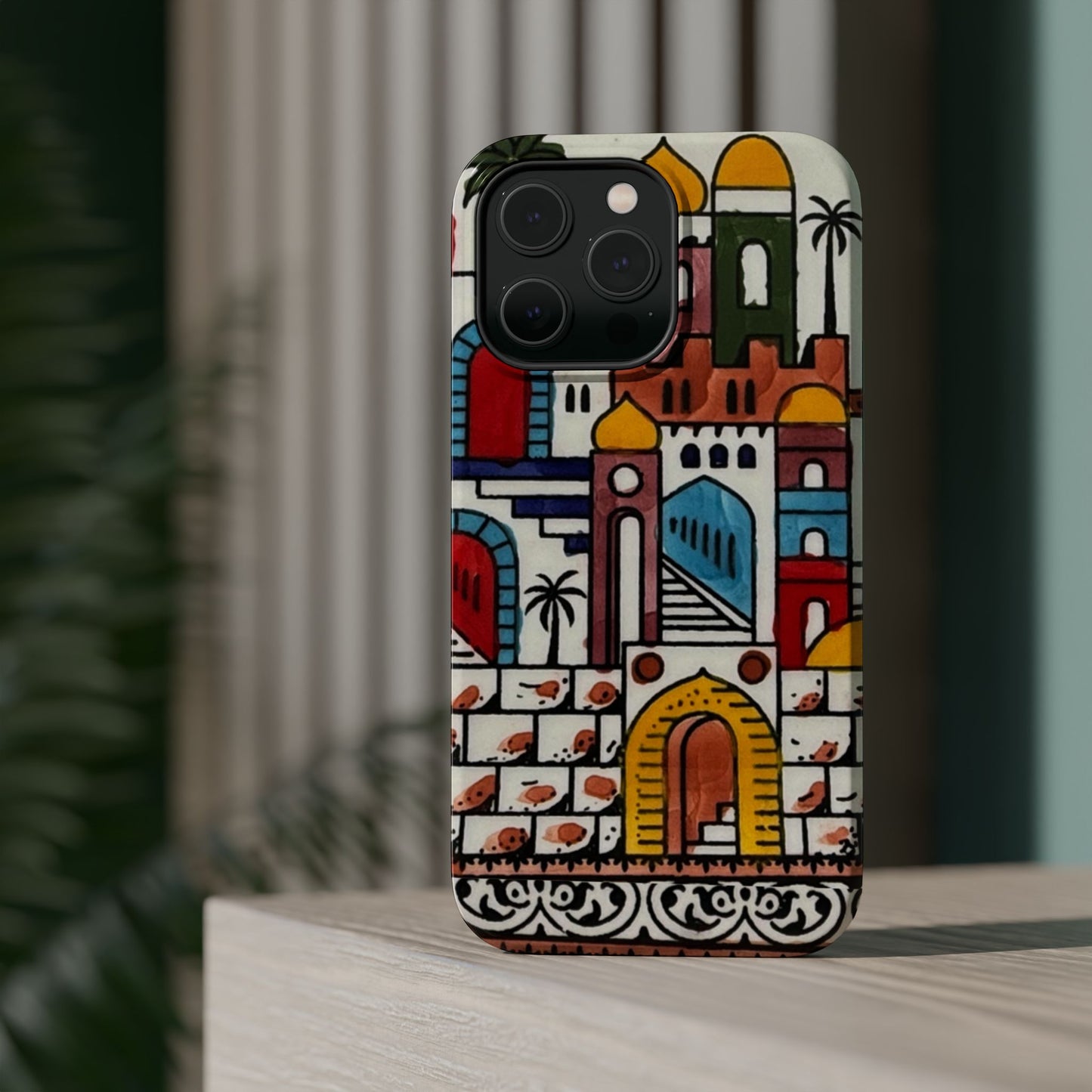 Jerusalem City Design Iphone Magnetic Tough Case