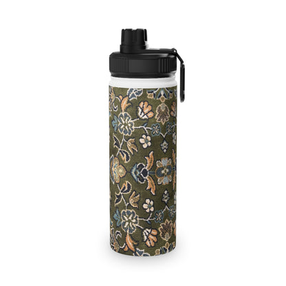 Rawdah Stylish Stainless Steel Water Bottle with Sports Lid