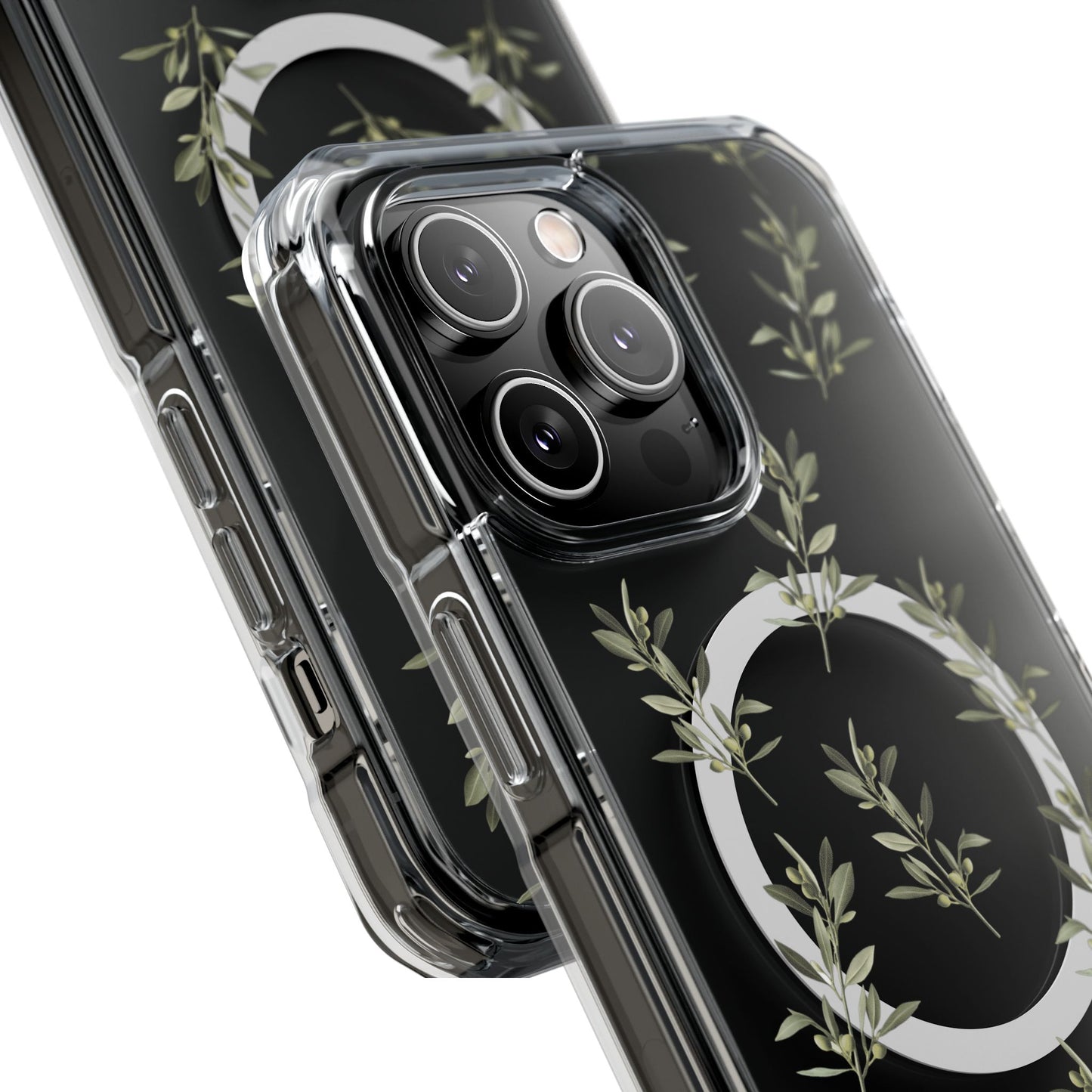 Olive Branch  MagSafe Clear Phone Case