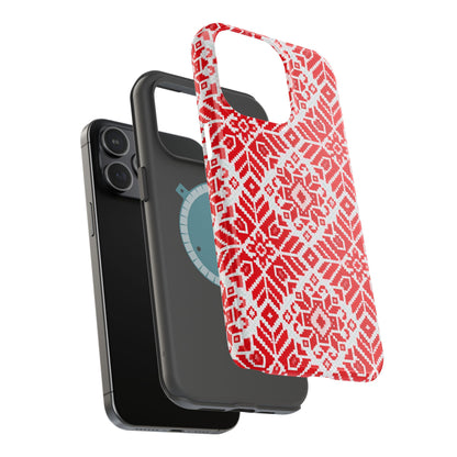 Red Tatriz  Design - Iphone Magnetic Tough Case