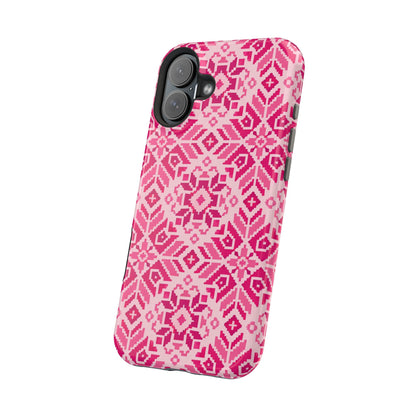Pink Tatriz  Design - Iphone Magnetic Tough Case
