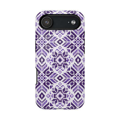 Purple Tatriz  Design - Iphone Magnetic Tough Case