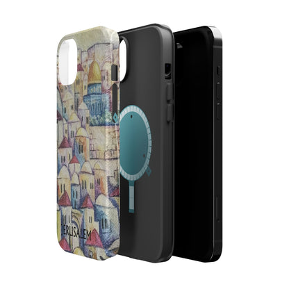 Jerusalem city  Iphone Magnetic Tough Cases