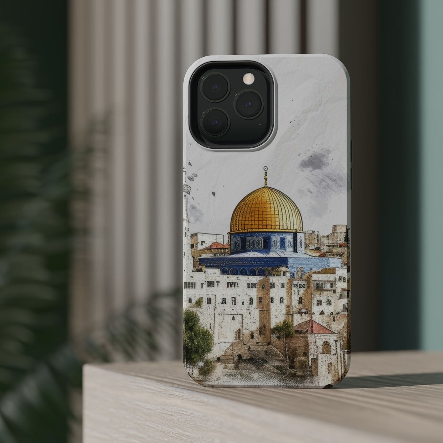 Jerusalem City  2 Design Iphone Magnetic Tough Case
