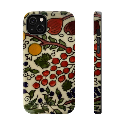 Jerusalem City Fruits Design Iphone Magnetic Tough Case