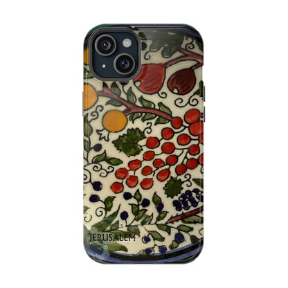 Jerusalem City Fruits Design Iphone Magnetic Tough Case