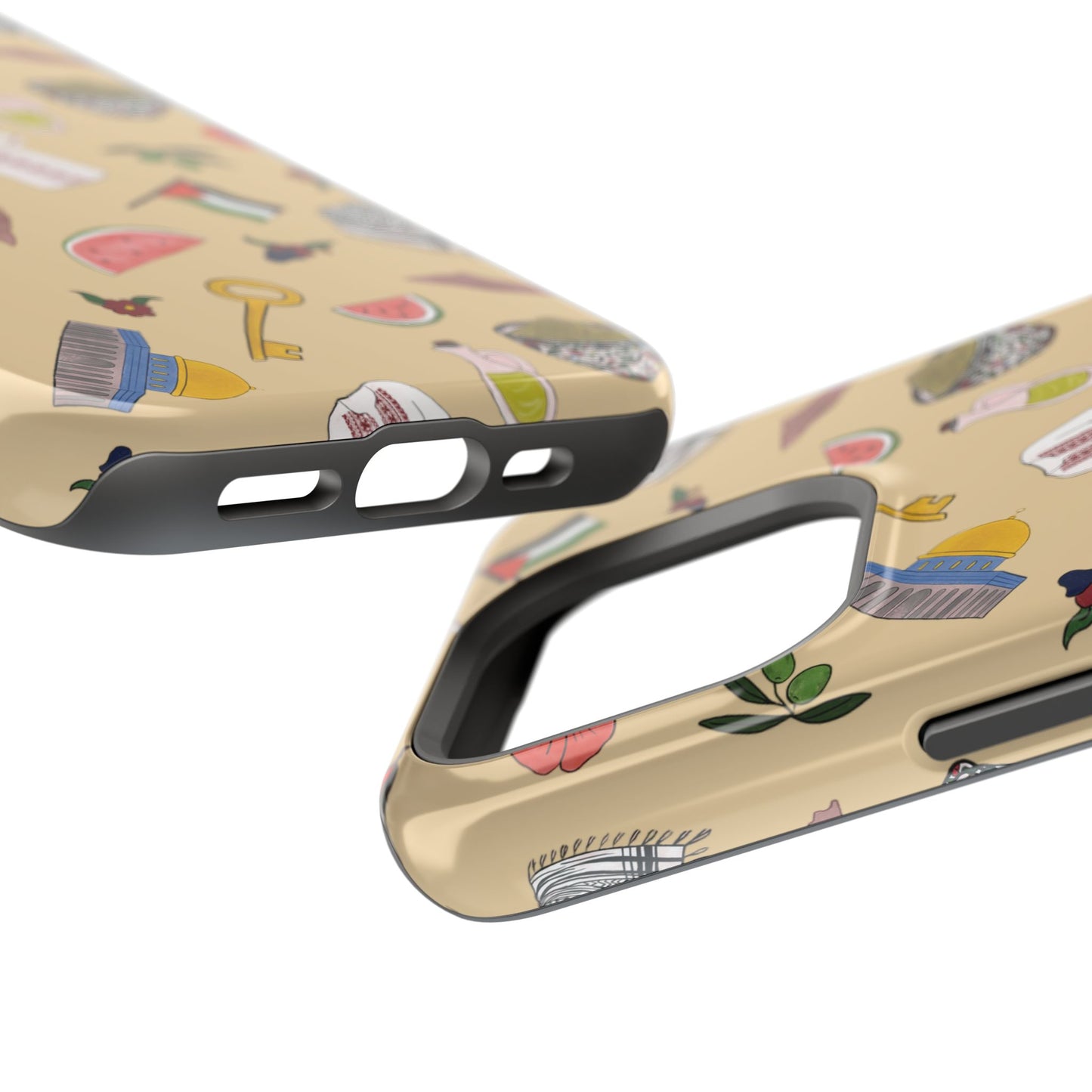 Palestinians Symbols Design - Iphone Magnetic Tough Case