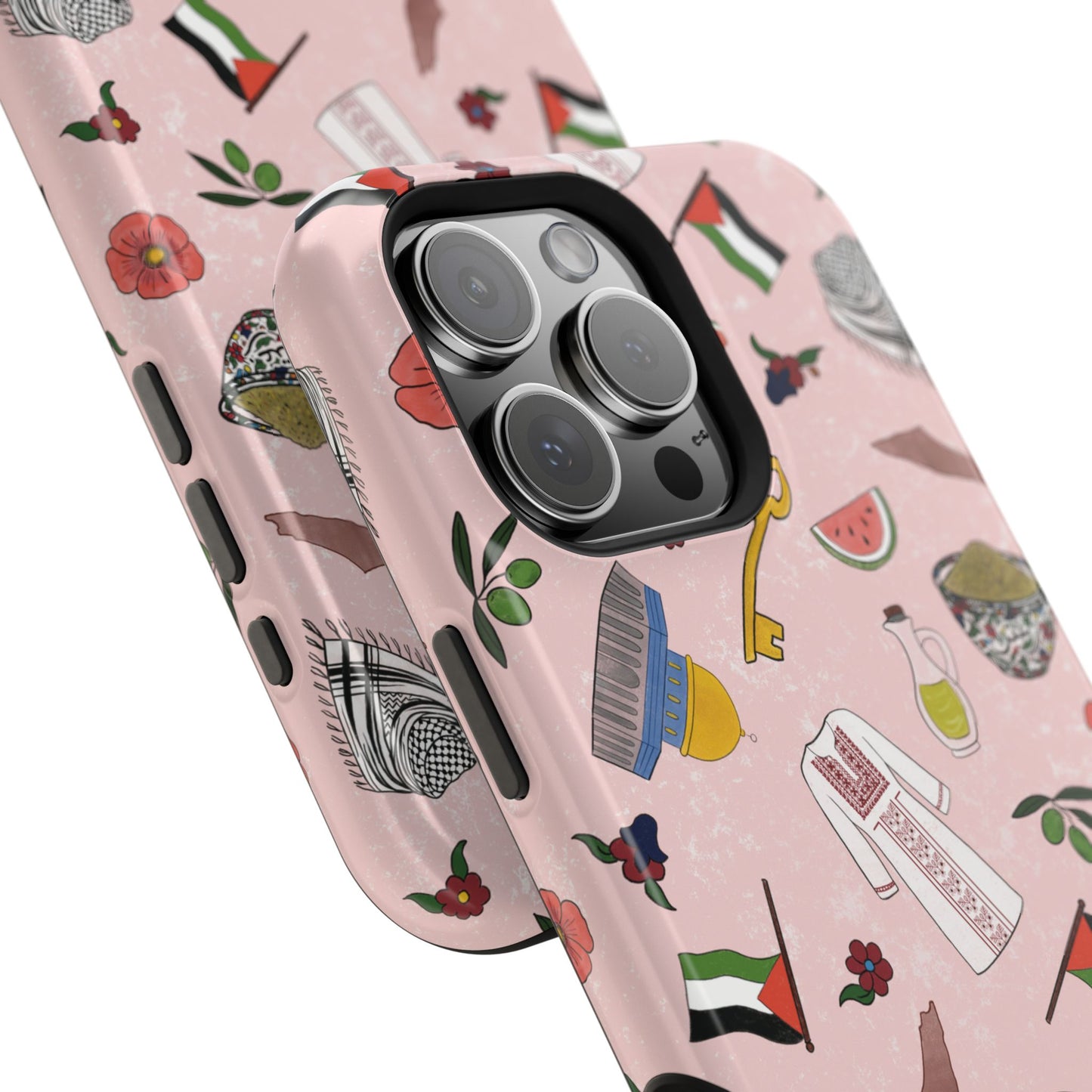 Palestinians Symbols Design - Iphone Magnetic Tough Case