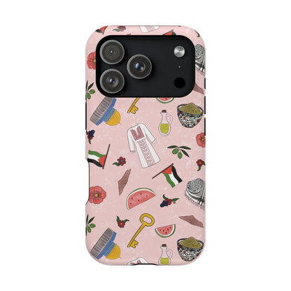Palestinians Symbols Design - Iphone Magnetic Tough Case