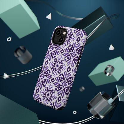 Purple Tatriz  Design - Iphone Magnetic Tough Case
