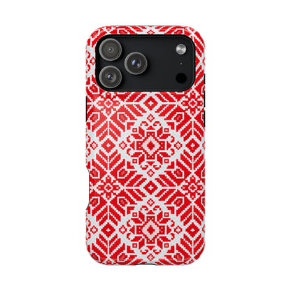 Red Tatriz  Design - Iphone Magnetic Tough Case