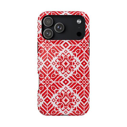 Red Tatriz  Design - Iphone Magnetic Tough Case