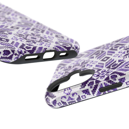 Purple Tatriz  Design - Iphone Magnetic Tough Case