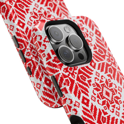 Red Tatriz  Design - Iphone Magnetic Tough Case