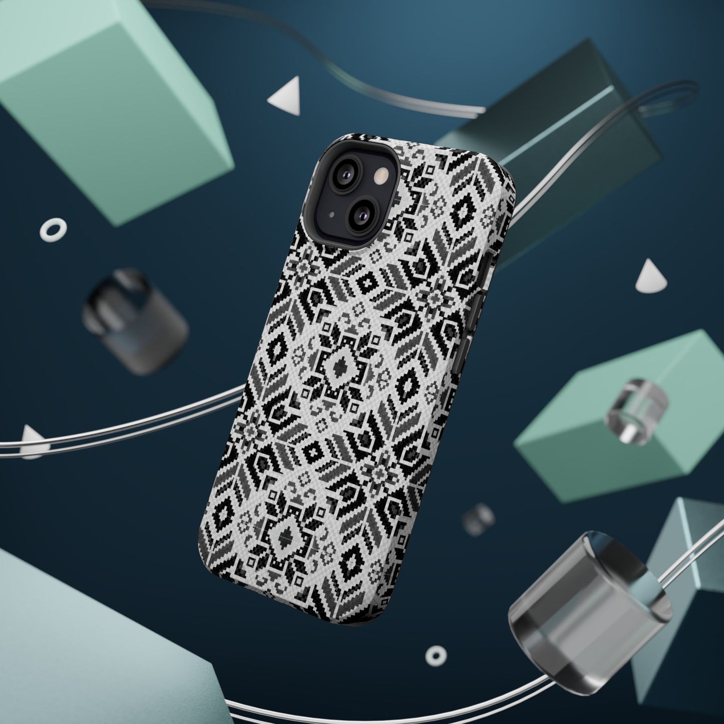 Black Tatriz  Design - Iphone Magnetic Tough Case
