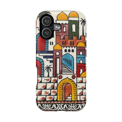 Jerusalem City Design Iphone Magnetic Tough Case