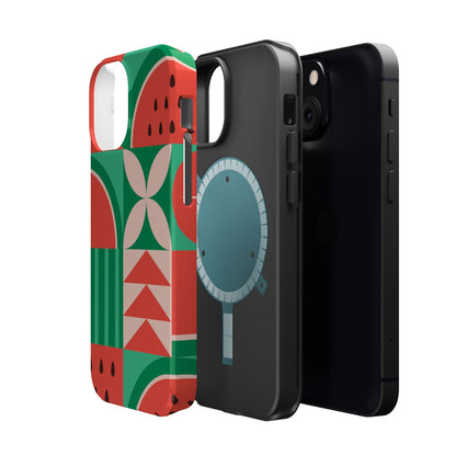Summer Watermelon 🍉 Design Iphone Magnetic Tough Case