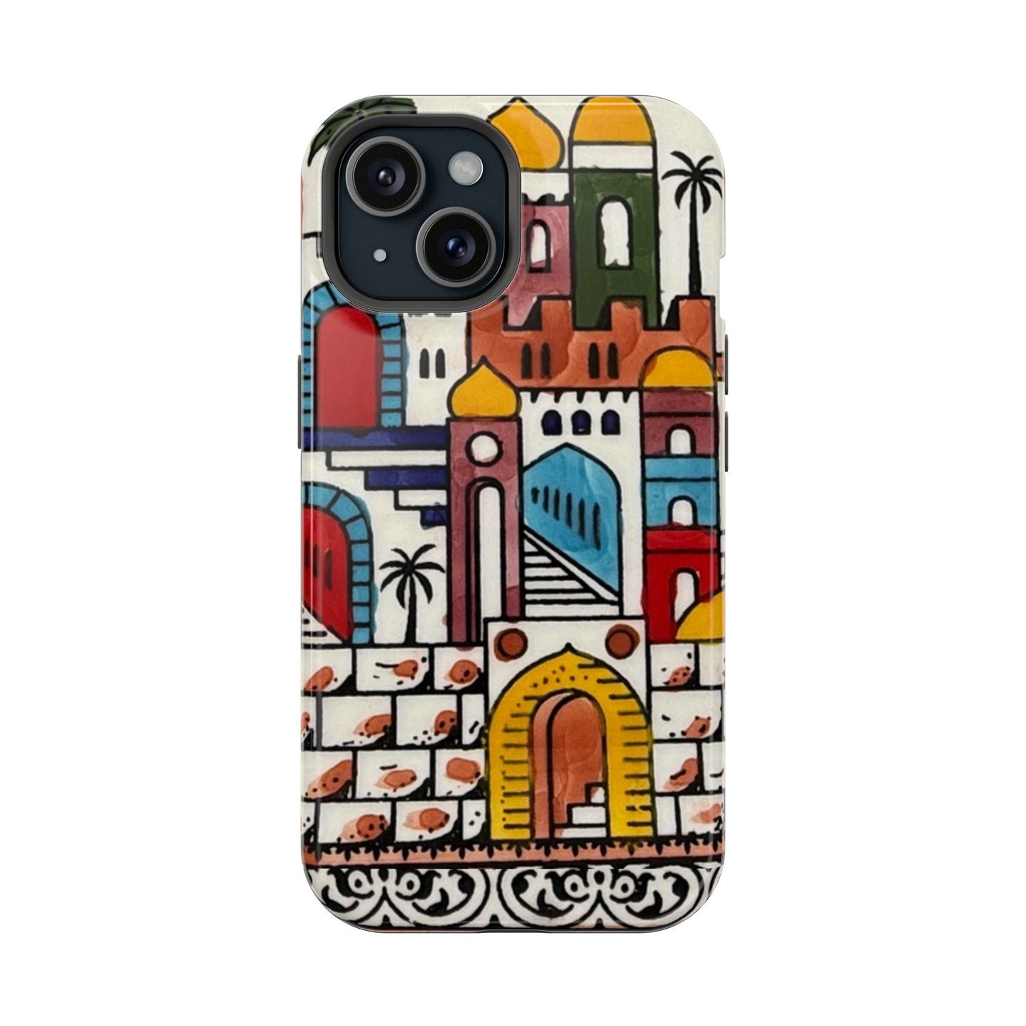 Jerusalem City Design Iphone Magnetic Tough Case