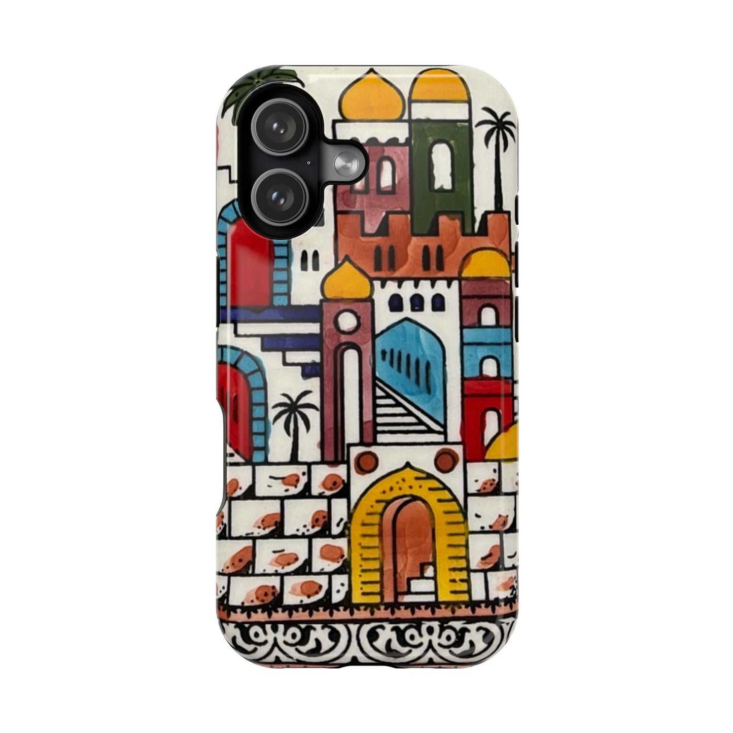 Jerusalem City Design Iphone Magnetic Tough Case