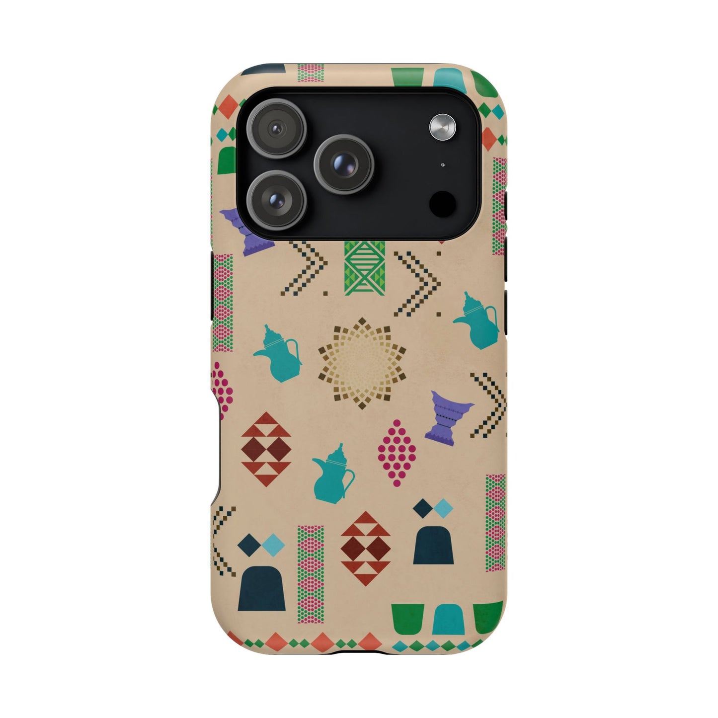 Arabian symbols  Design - Iphone Magnetic Tough Case