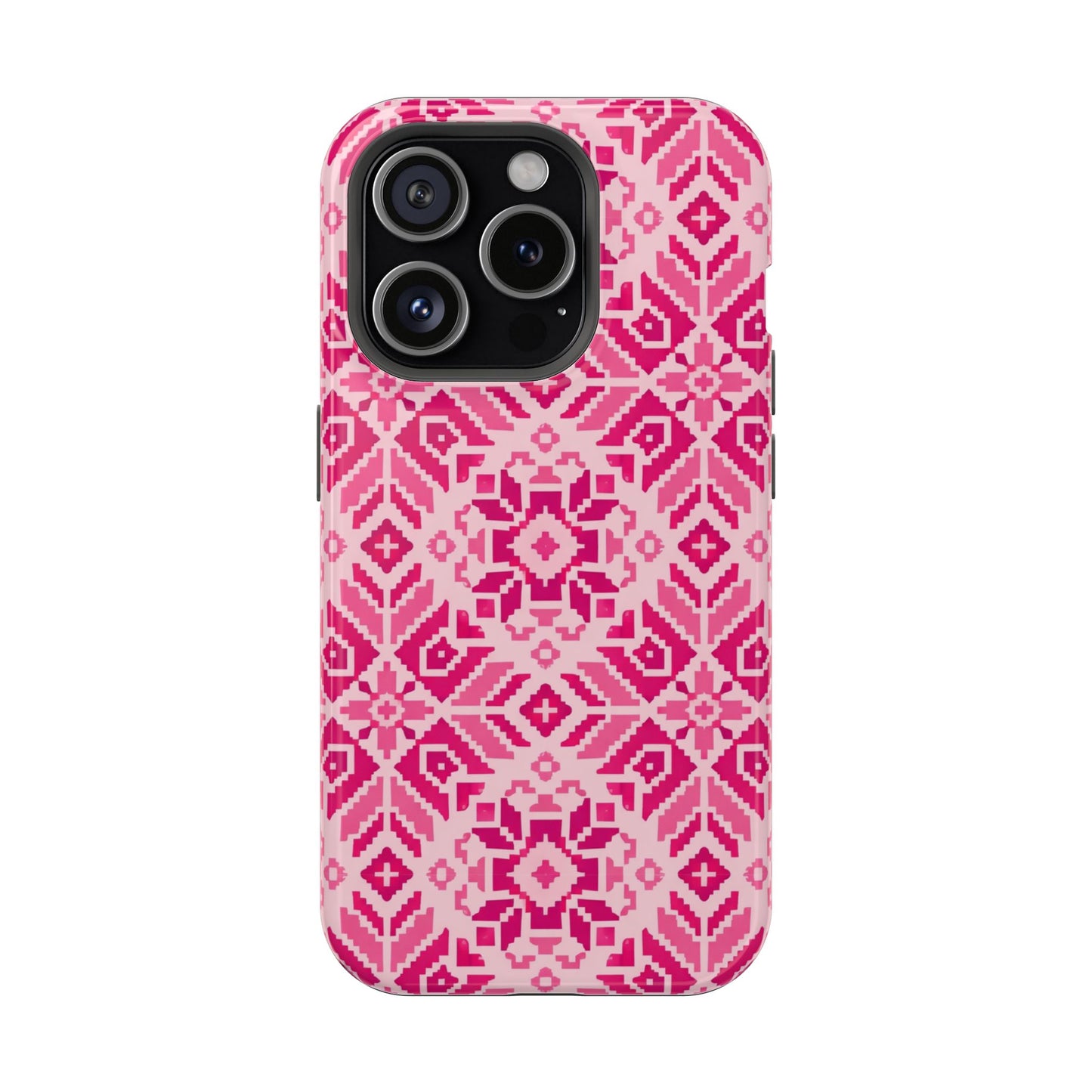 Pink Tatriz  Design - Iphone Magnetic Tough Case