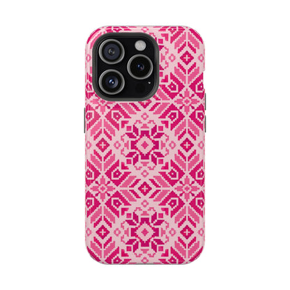 Pink Tatriz  Design - Iphone Magnetic Tough Case