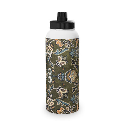 Rawdah Stylish Stainless Steel Water Bottle with Sports Lid