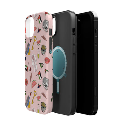 Palestinians Symbols Design - Iphone Magnetic Tough Case