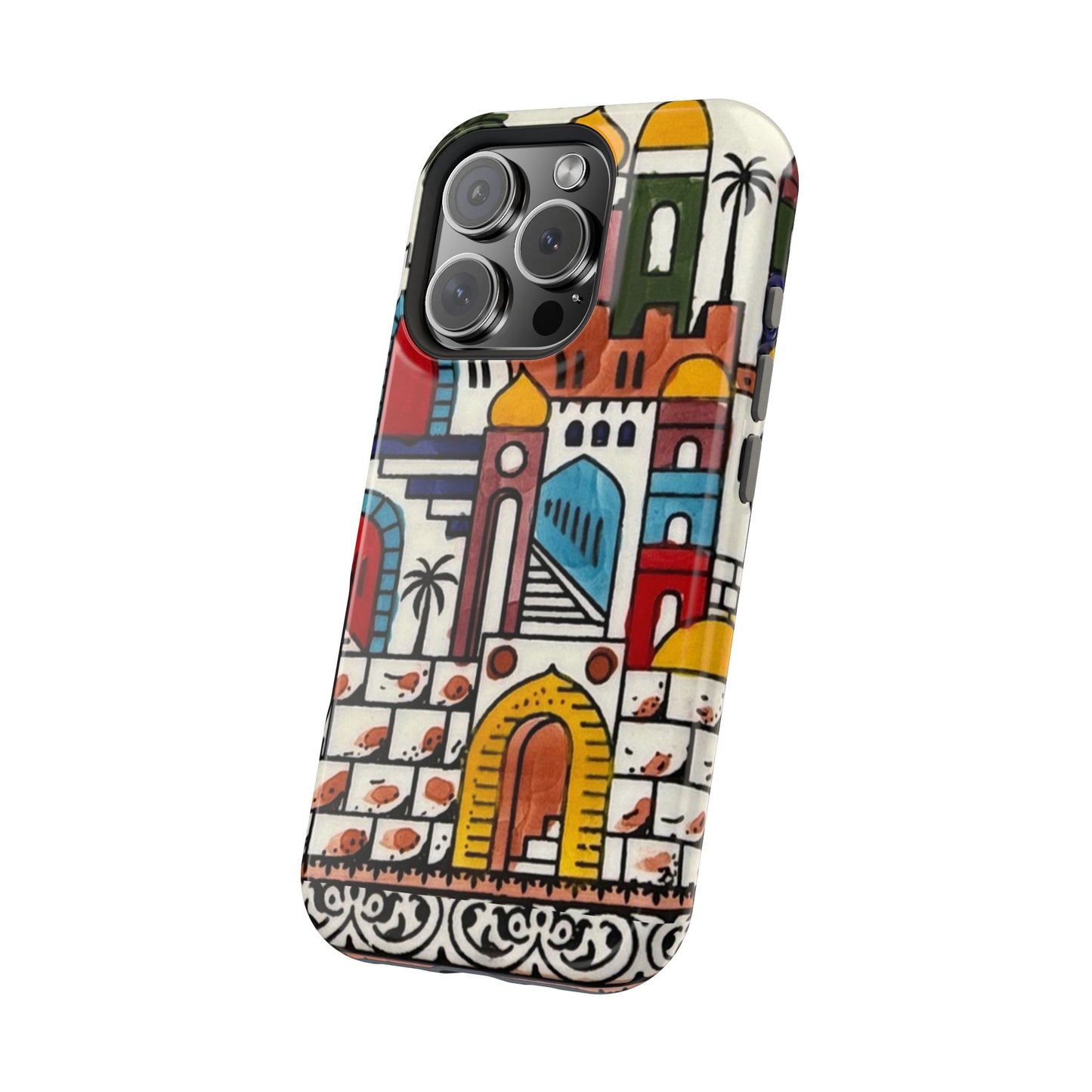 Jerusalem City Design Iphone Magnetic Tough Case