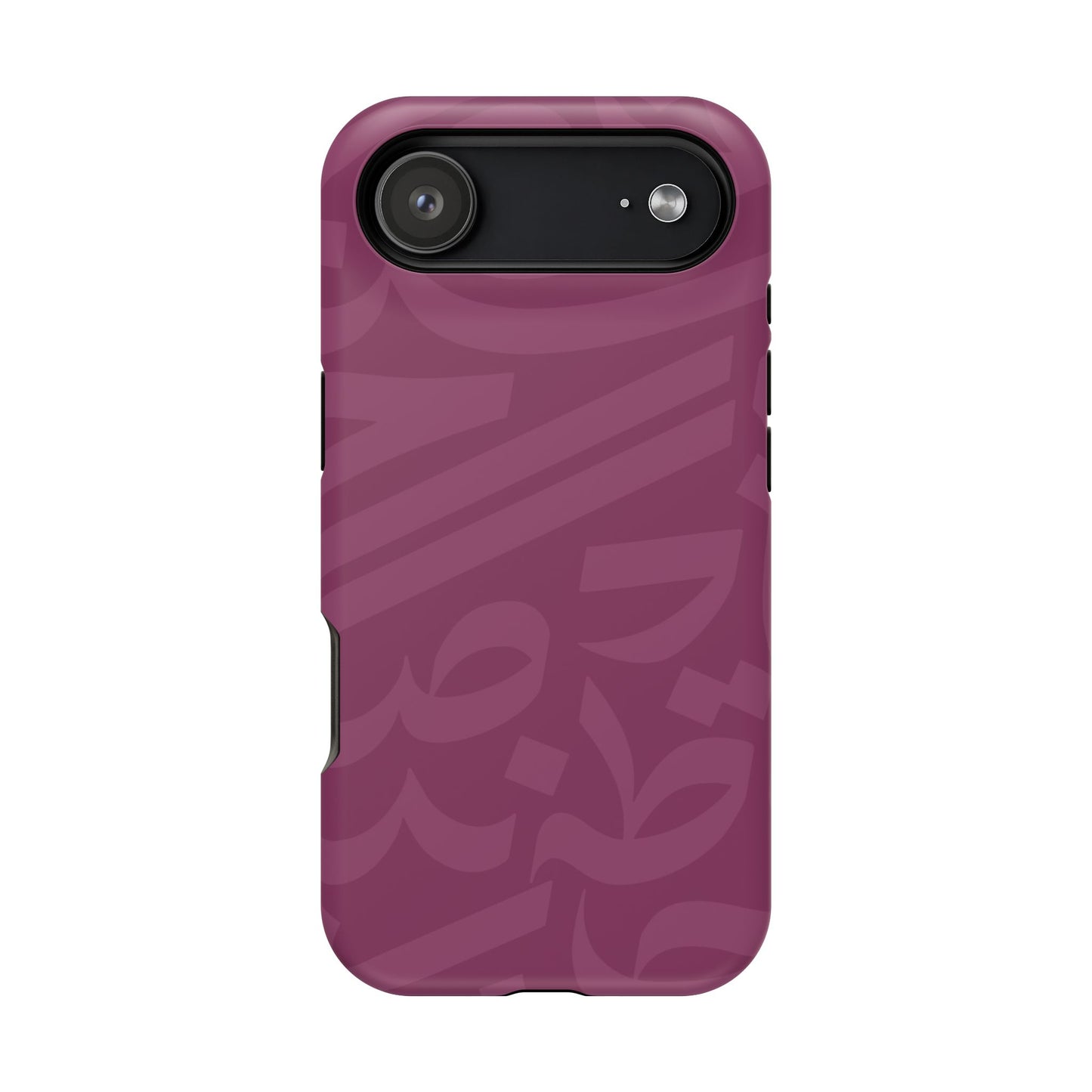 Pink calligraphy Design - Iphone Magnetic Tough Case