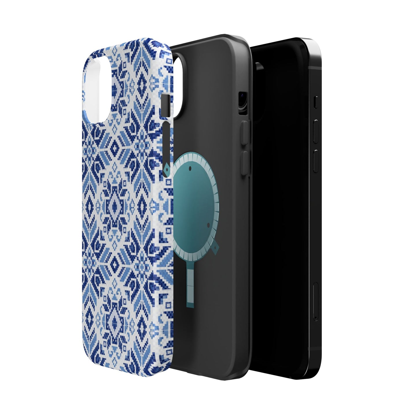 Blue Tatriz  Design - Iphone Magnetic Tough Case