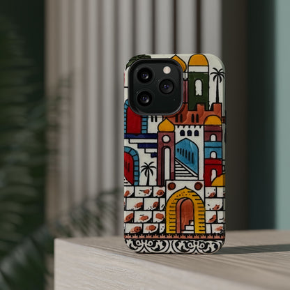 Jerusalem City Design Iphone Magnetic Tough Case