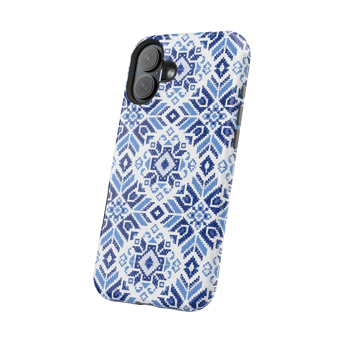 Blue Tatriz  Design - Iphone Magnetic Tough Case