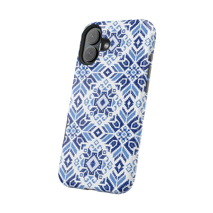 Blue Tatriz  Design - Iphone Magnetic Tough Case