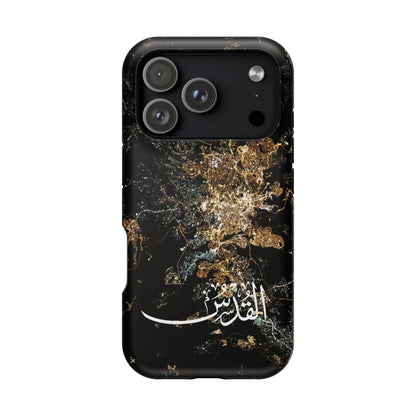 Jerusalem from Space - City of Barakah - Iphone Magnetic Tough Cases