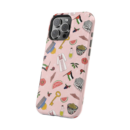 Palestinians Symbols Design - Iphone Magnetic Tough Case