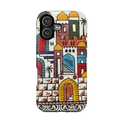 Jerusalem City Design Iphone Magnetic Tough Case