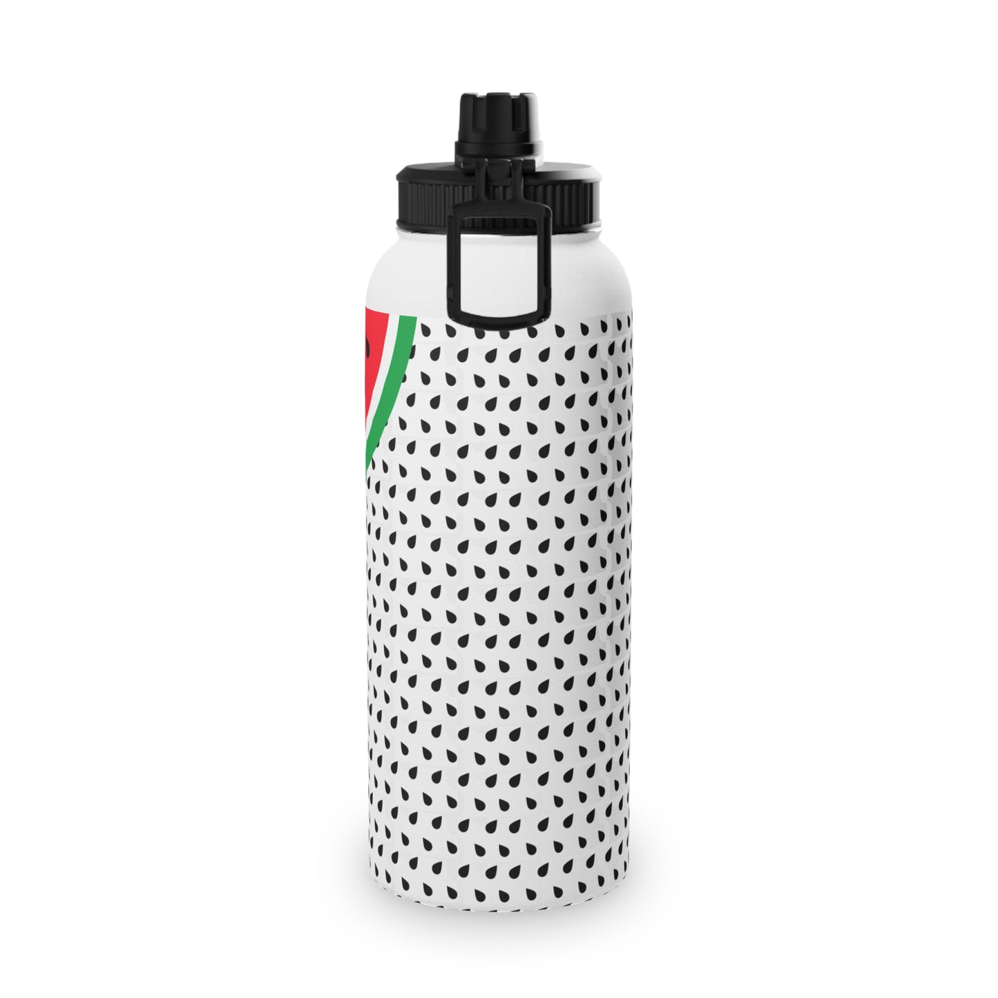 Watermelon Stylish Stainless Steel Water Bottle with Sports Lid