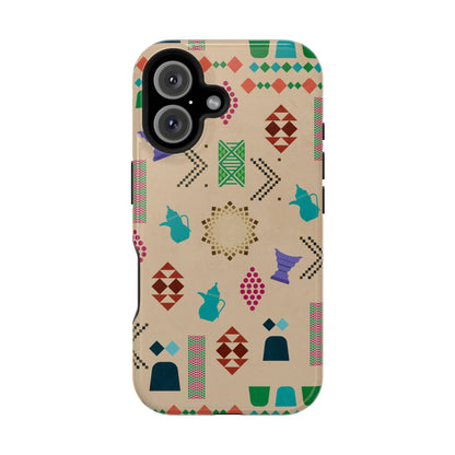 Arabian symbols  Design - Iphone Magnetic Tough Case
