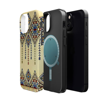 Tatreez Pattern - Iphone Magnetic Tough Cases