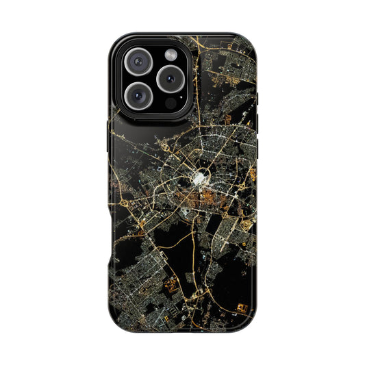 Al Madina Munawarah from Space - City of Lights- Iphone Magnetic Tough Cases